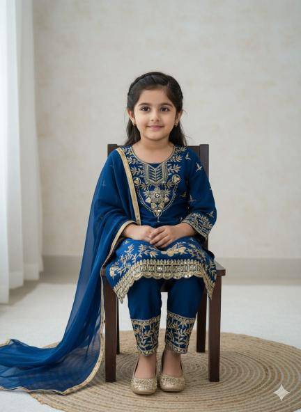 Trending New Ramzan Eid Silk Kidswear manufacturer in Mumbai